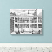 Fabrik für Schießpatronen, Usine Chaudun Leinwanddruck (Insitu (Holzboden))