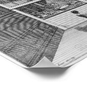 Fabrik für Schießpatronen, Usine Chaudun Poster (Ecke)