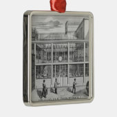 Fabrik für Schrotflintepatronen, Usine Chaudun Ornament Aus Metall (Rechts)