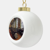 Fabrik-Maschinenwerkstatt Keramik Kugel-Ornament (Rechts)
