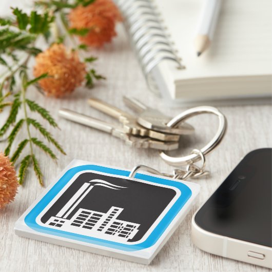 Fabrikischer Schlüsselanhänger (Vorderseite rechts)