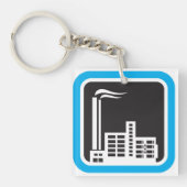 Fabrikischer Schlüsselanhänger (Vorderseite)