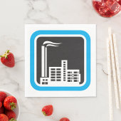 Fabrikpapier Napkins Serviette