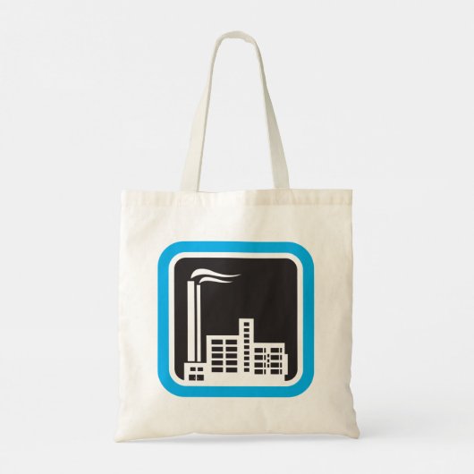 Fabriktotentasche Tragetasche (Rückseite)