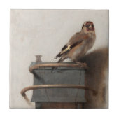 Fabritius Die Goldfinch Malerei Art Print Fliese (Vorderseite)