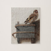 Fabritius Die Goldfinch Malerei Art Print Puzzle (Vertikal)