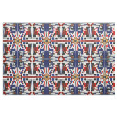 Fabrizierter Neo-Plasticismus Von Flaggen Stoff (Fat Quarter (45,7 x 55,9 cm))
