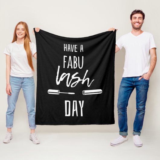 Fabu Lash Day Fleecedecke (Beispiel)