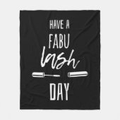 Fabu Lash Day Fleecedecke (Vorderseite)