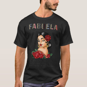 Fabuela Definition Lustig Fabulöse Abuela Spanisch T-Shirt