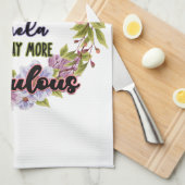 Fabuela wie ein regelmäßiger Abuela nur Weg vorbil Geschirrtuch (Viertel Falte)