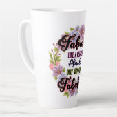 Fabuela wie ein regelmäßiger Abuela nur Weg vorbil Milchtasse (Linke Ecke)