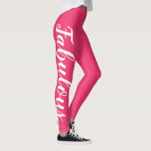 Fabuläre Typografie Leggings (Rechts)