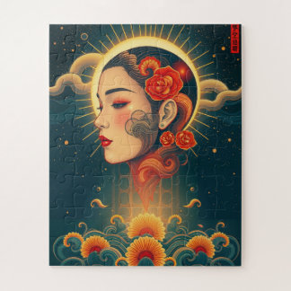 Fabulose Frau der Zeit Puzzle