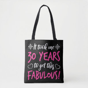 Fabulous 30. Geburtstag Tasche
