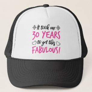 Fabulous 30. Geburtstag Truckerkappe