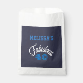 Fabulous 40 Geburtstag Geschenktütchen