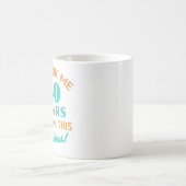 Fabulous 40. Geburtstag Kaffeetasse (Mittel)
