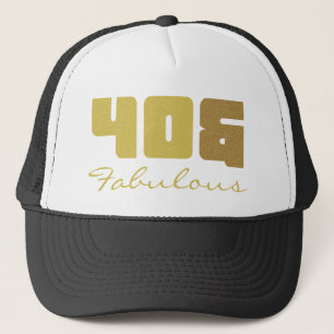 Fabulous 40. Geburtstag Truckerkappe