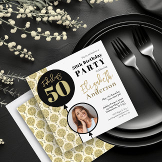 Fabulous 50. Geburtstag Gold