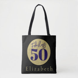 Fabulous 50. Geburtstag Gold Tasche