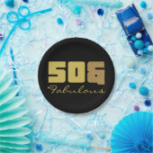 Fabulous 50. Geburtstag Pappteller (Party)