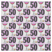 FABULOUS 50. GEBURTSTAG STOFF (Nahaufnahme)