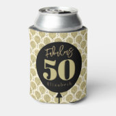 Fabulous 50 Gold Geburtstag Dosenkühler (Kanne Rückseite)