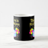 FABULOUS 50. PARTY FEIERUNGSGESTALTUNG KAFFEETASSE (Mittel)
