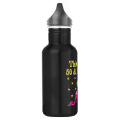 FABULOUS 50. SHOE LOVER DESIGN EDELSTAHLFLASCHE (Links)