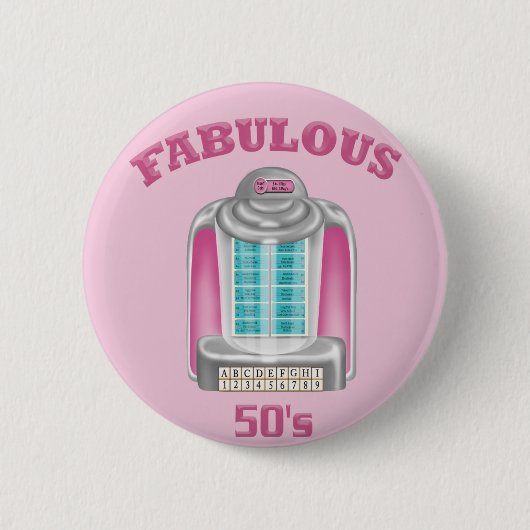 Fabulous 50s button (Vorderseite)