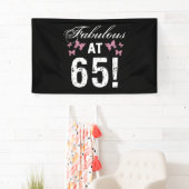 Fabulous 65. Geburtstag Banner (Insitu)