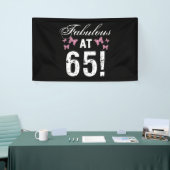 Fabulous 65. Geburtstag Banner (Messeveranstaltung)