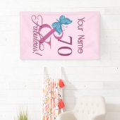Fabulous 70. Geburtstag Banner (Insitu)