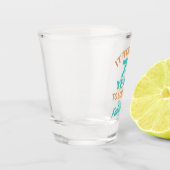 Fabulous 70. Geburtstag Schnapsglas (Links)