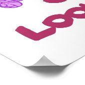 Fabulous 80. Geburtstag Poster (Ecke)