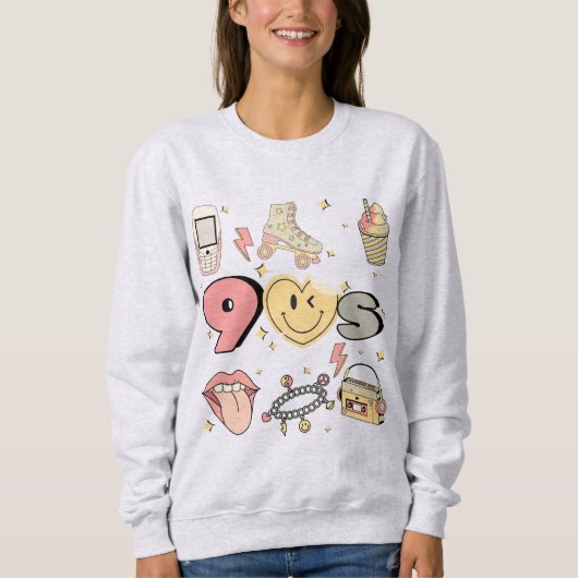 Fabulous 90s sweatshirt (Vorderseite)