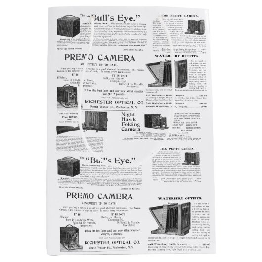 Fabulous Antique Camera Fotografy Mittlere Geschenktüte (Vorderseite)