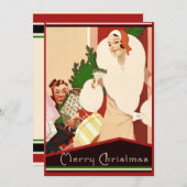 Fabulous Art Deco Frohe Weihnachten (Vorne/Hinten)