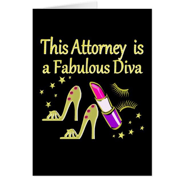 FABULOUS ATTORNEY DIVA DESIGN (Vorne)