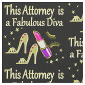 FABULOUS ATTORNEY DIVA DESIGN STOFF (Nahaufnahme)