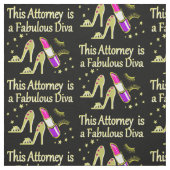 FABULOUS ATTORNEY DIVA DESIGN STOFF (Muster)