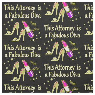 FABULOUS ATTORNEY DIVA DESIGN STOFF