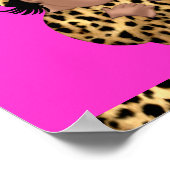 Fabulous Baby Shower Baby Niedlich Girl Leopard Pi Poster (Ecke)