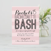 Fabulous Bash | Junggeselinnen-Abschied Einladung (Stehend Vorderseite)