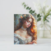 Fabulous Beauty Postkarte (Stehend Vorderseite)