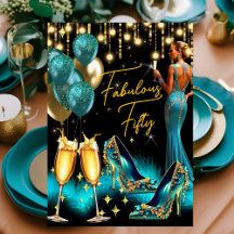 Fabulous Birthday Aquamarin Blue Champagne Dress