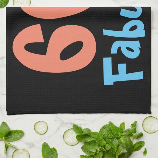 Fabulous Birthday Küchentuch (Gefaltet)