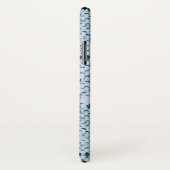 Fabulous Blue und White Snakeskin Case-Mate iPhone Hülle (Hinten/Rechts)
