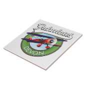 Fabulous Devon Reise Patch. Fliese (Seite)